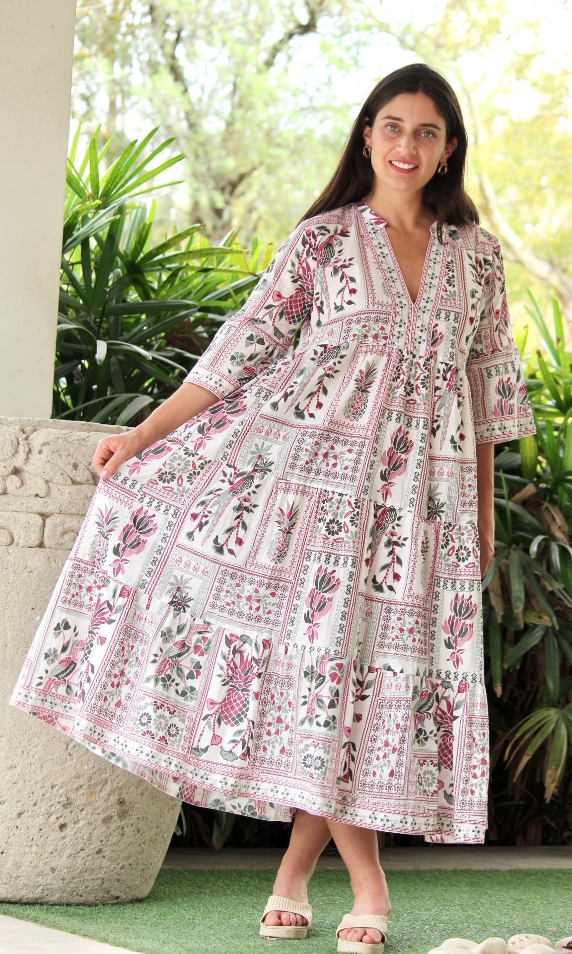 Flora Midi Dress