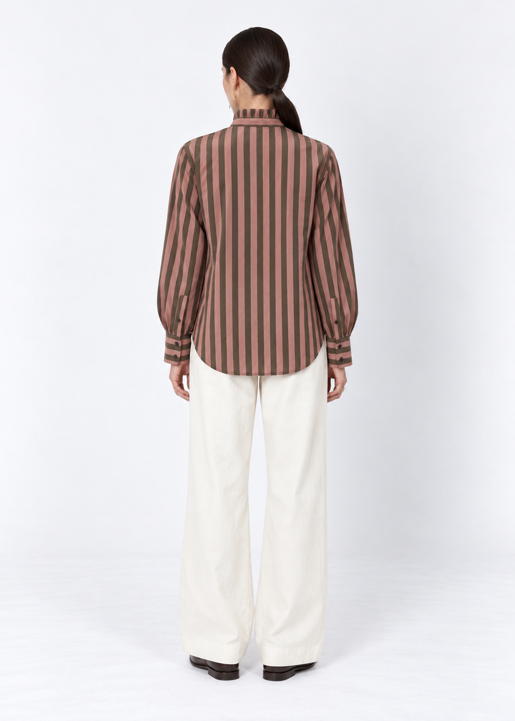 Strip Cocoa shirt