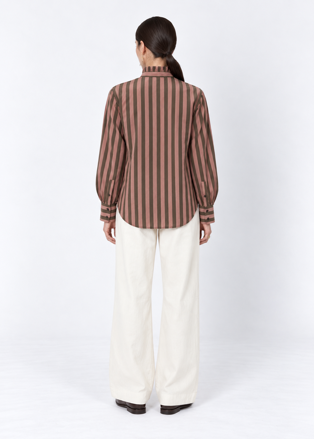 Strip Cocoa shirt