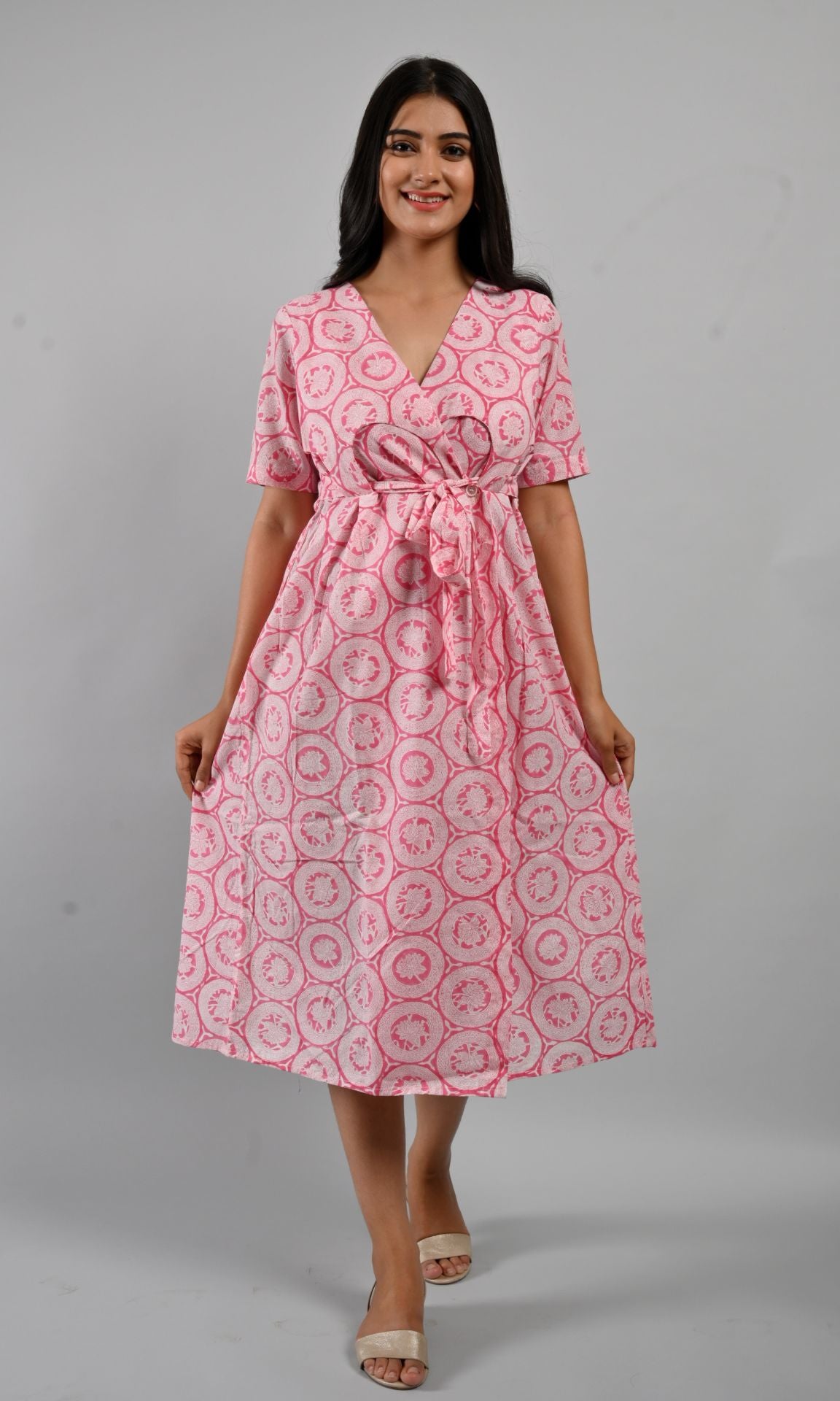 Pink dress