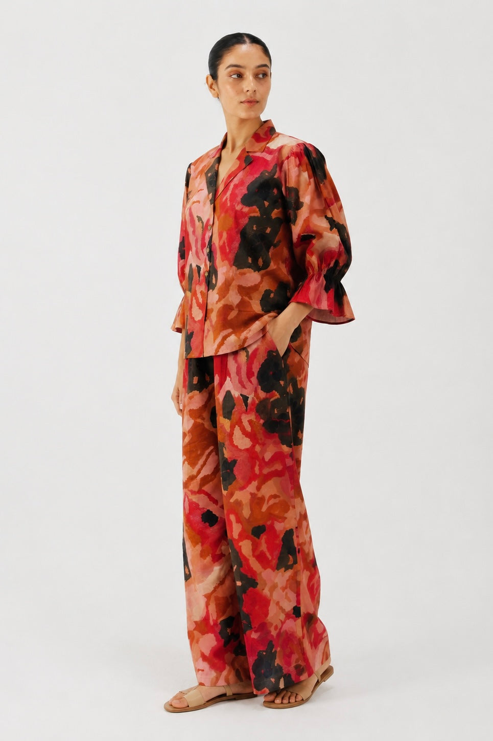 Tropical Blaze Co-ord Set