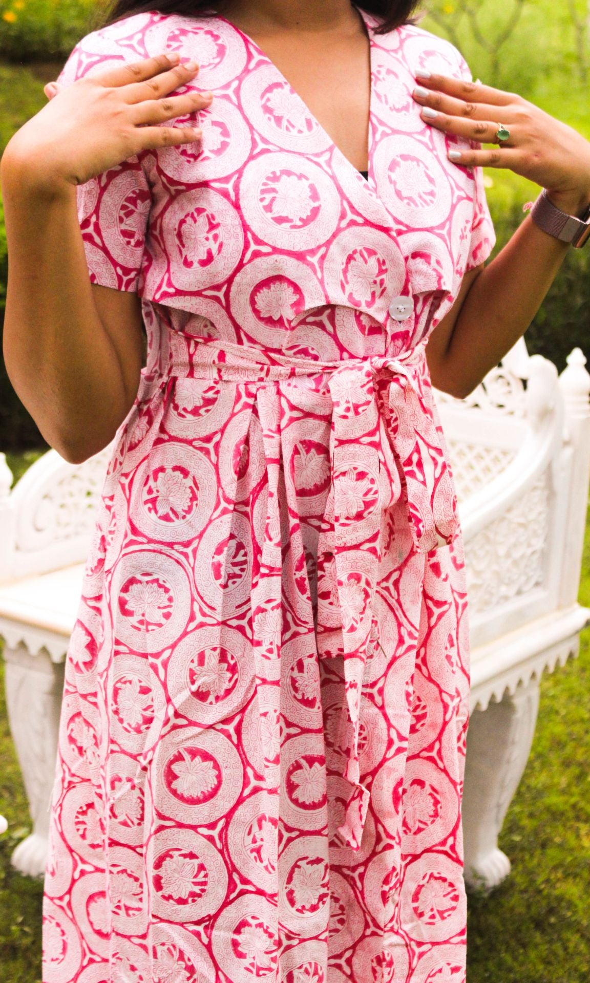Pink dress