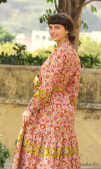 Peach Marigold Dress