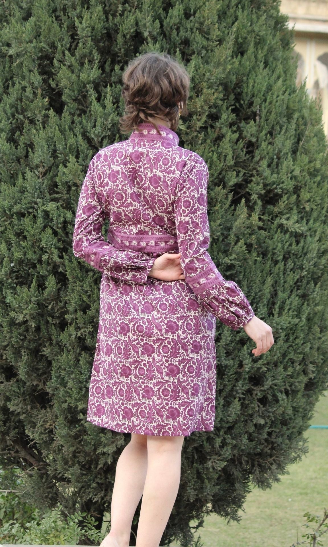 Peacock Mini Dress