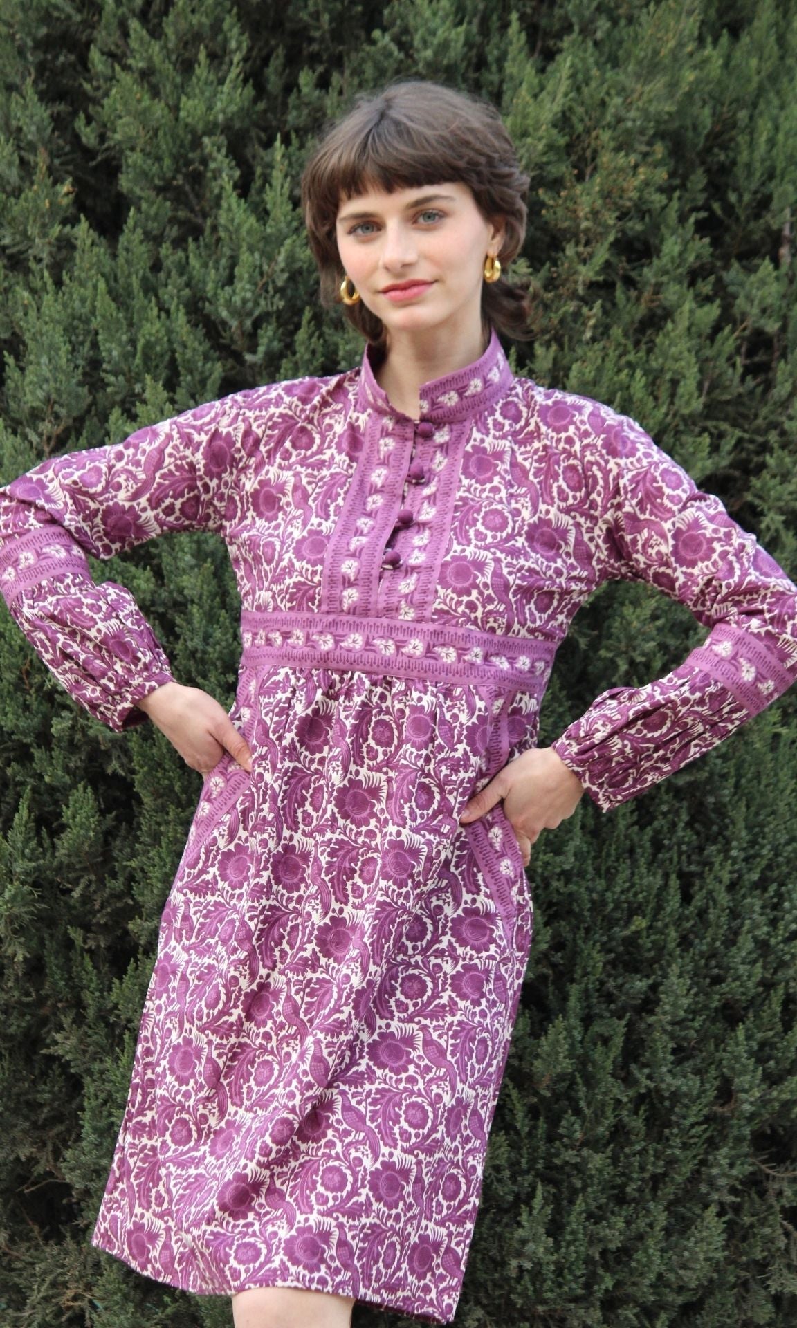 Peacock Mini Dress