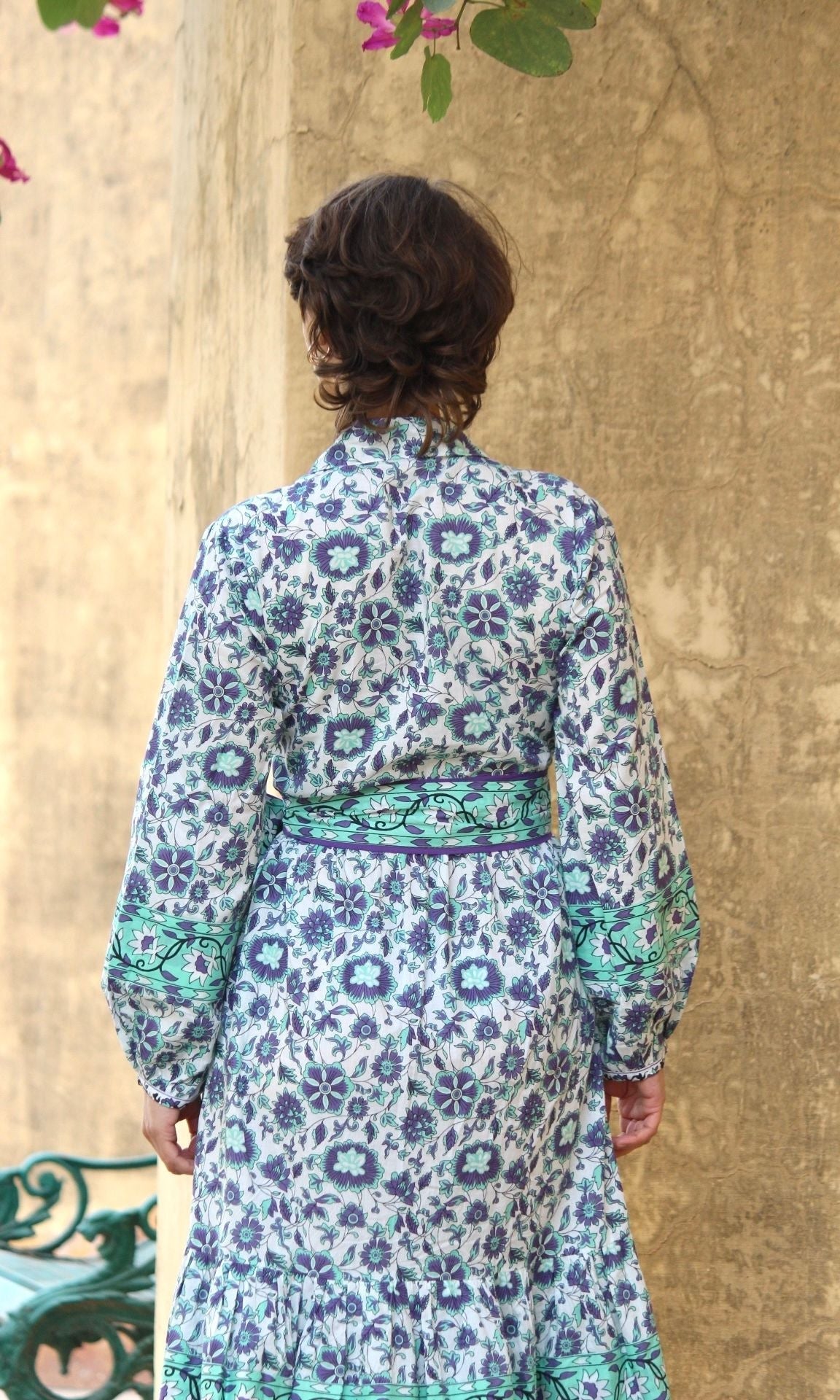 Purple Marigold Dress