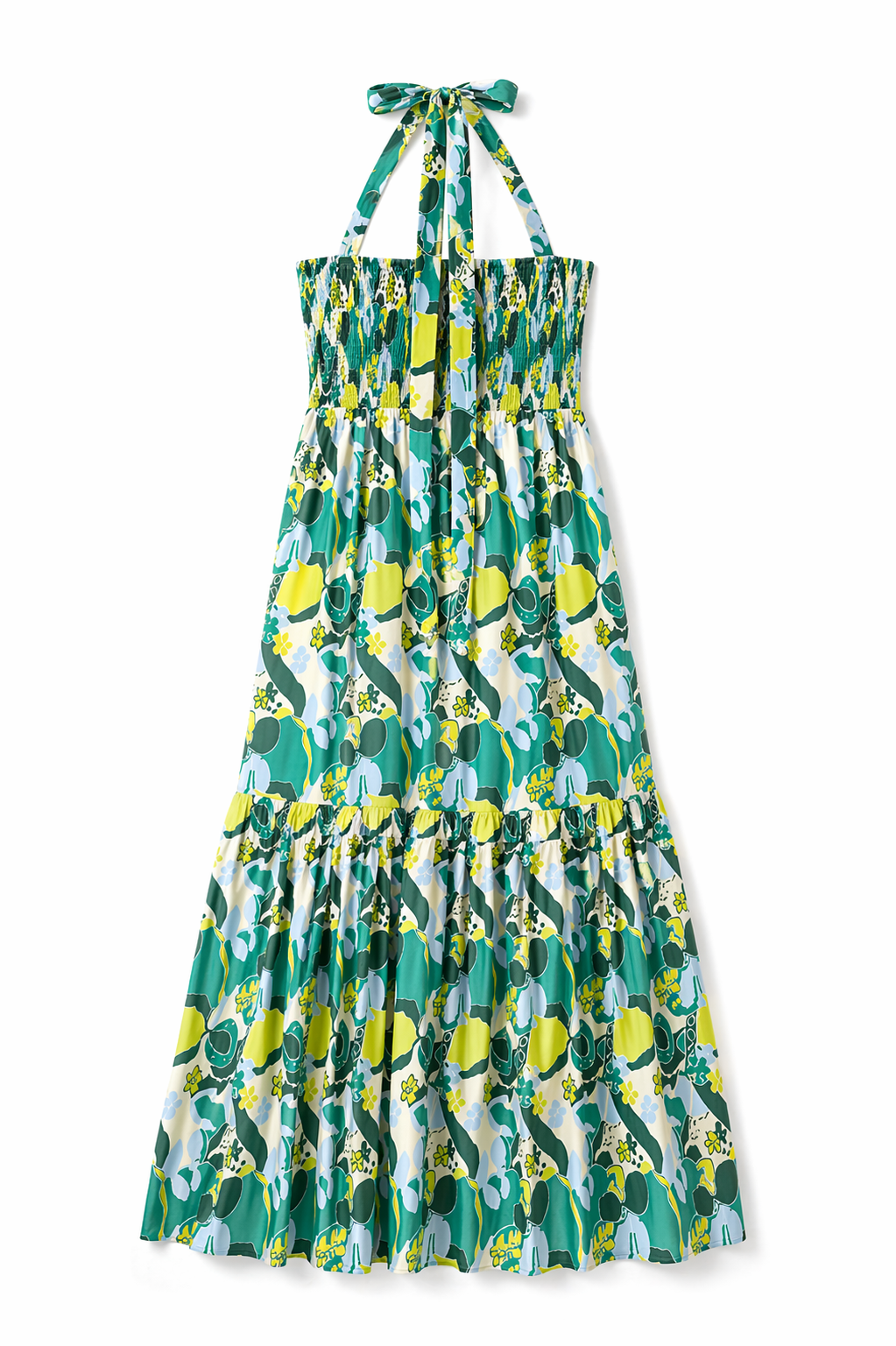 Green Cosmos Dress