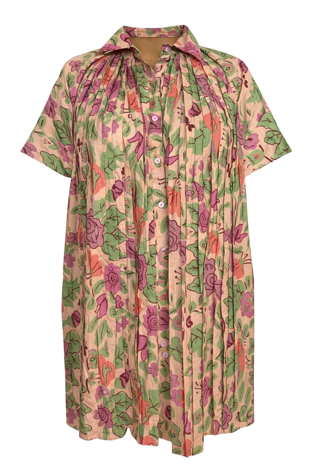 Florae Pleat Dress