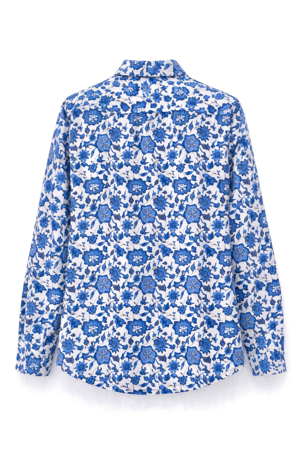 Blue Botanical Shirt
