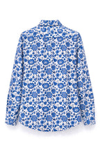 Blue Botanical Shirt
