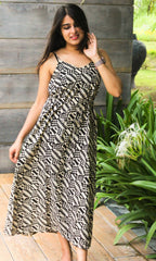 Black and white dress