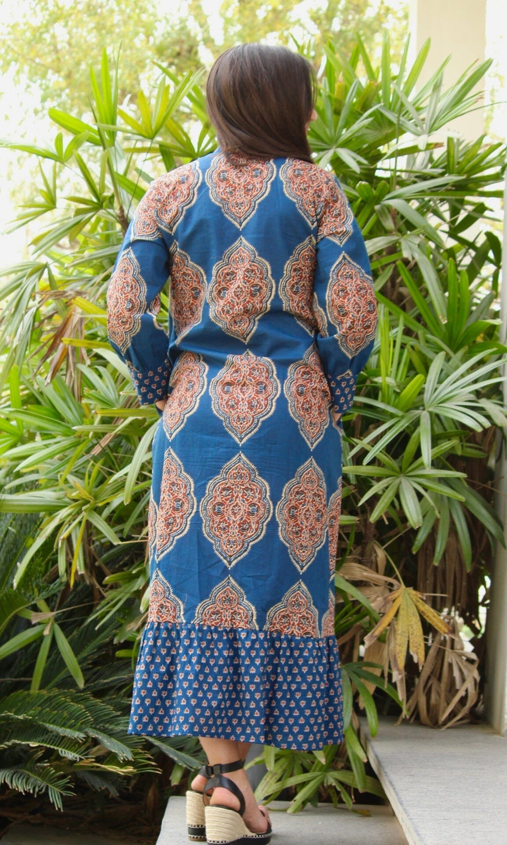 Drarf midi Dress DRESSES Cyclamen 