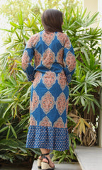 Drarf midi Dress DRESSES Cyclamen 