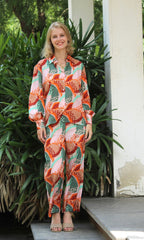 MAROON IRIS CO-ORD SET