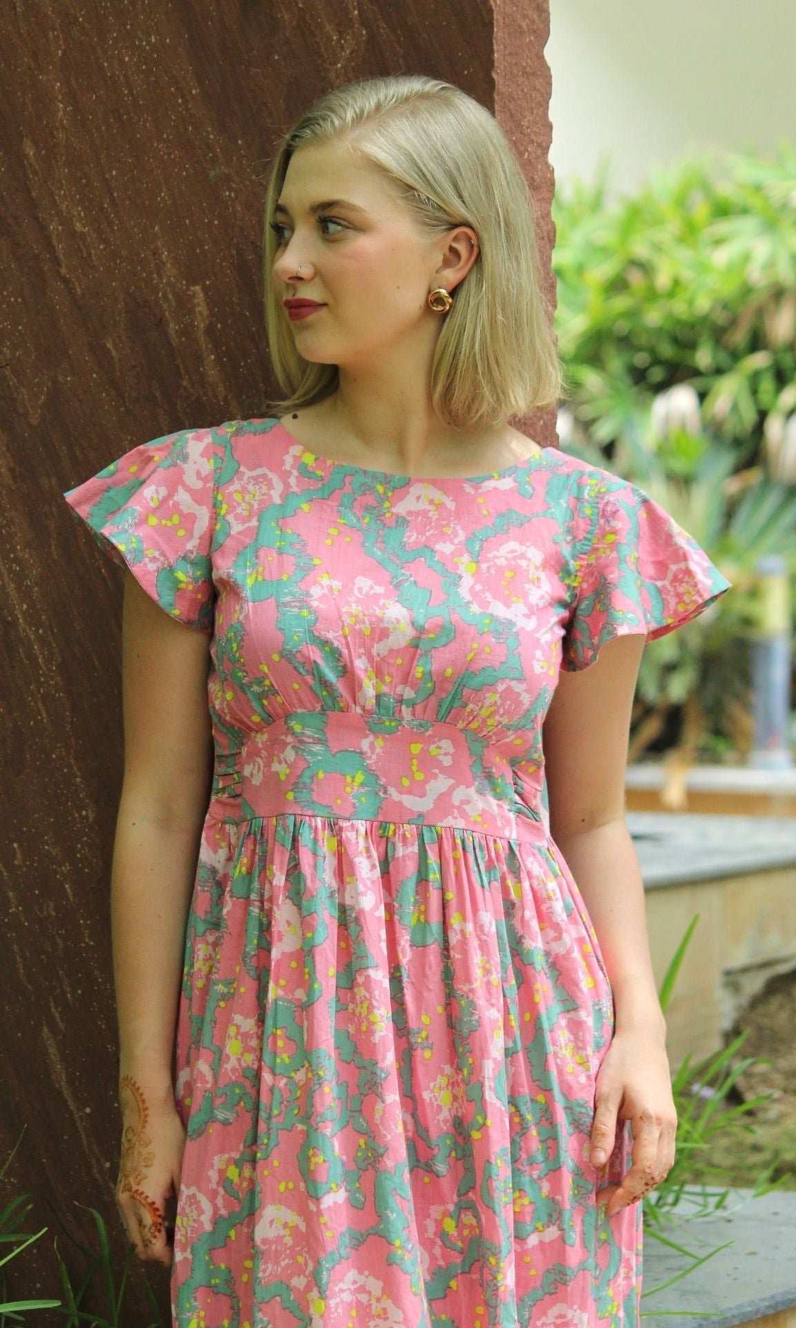 PINK LAGOOM DRESS