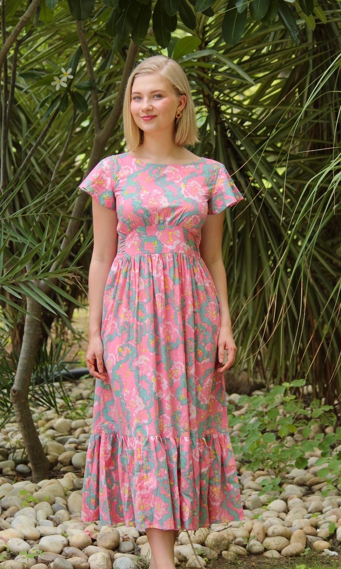 PINK LAGOOM DRESS