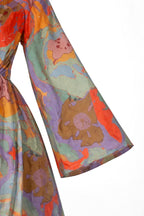 Colorflow Midi Dress