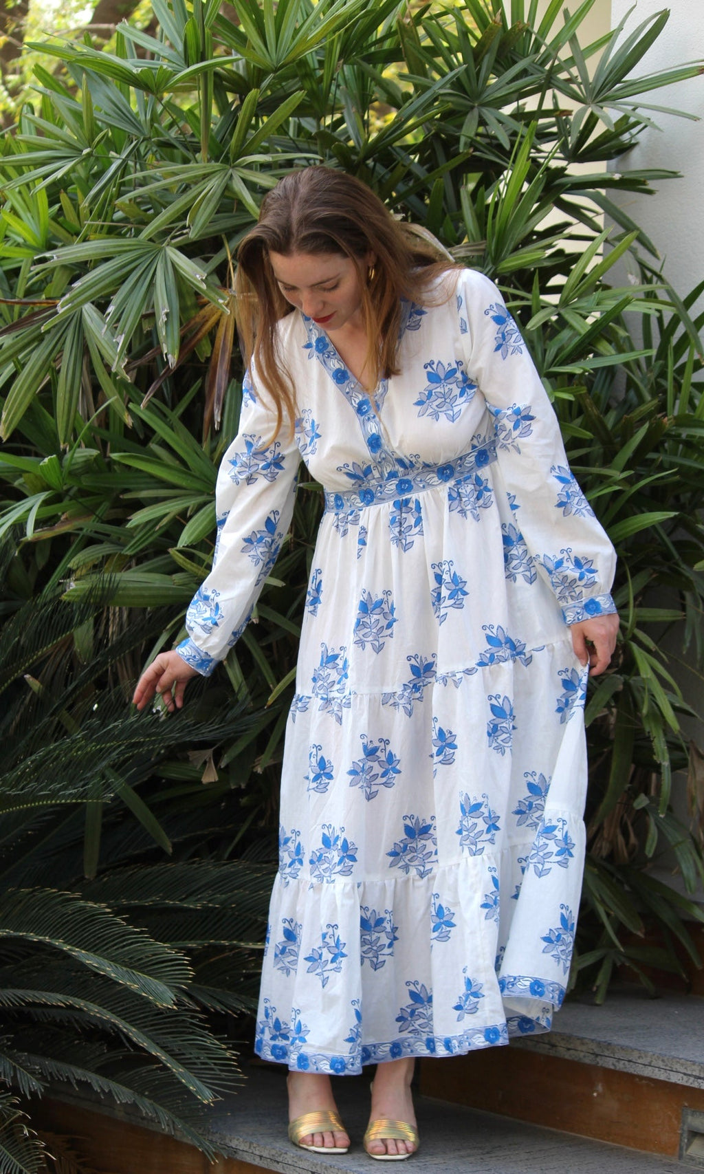 Floral Buta Dress