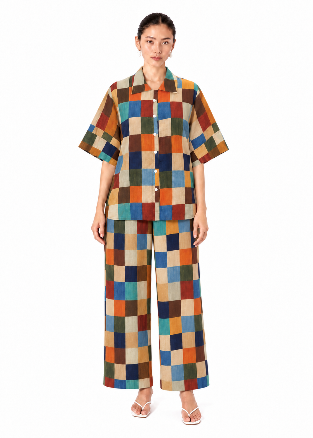 Checkered Coord set