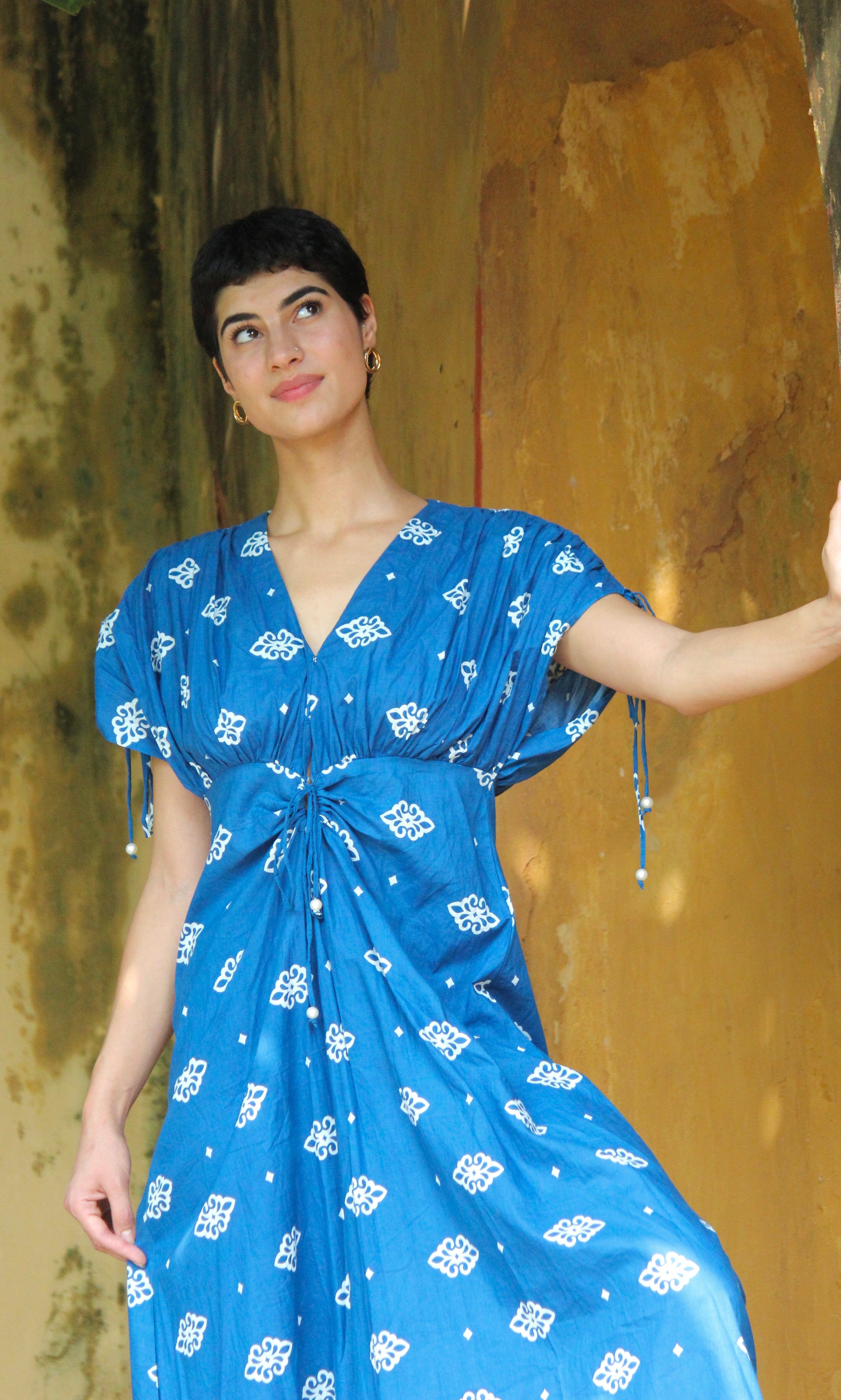 Blue Sapphire snitch Dress DRESSES Cyclamen 
