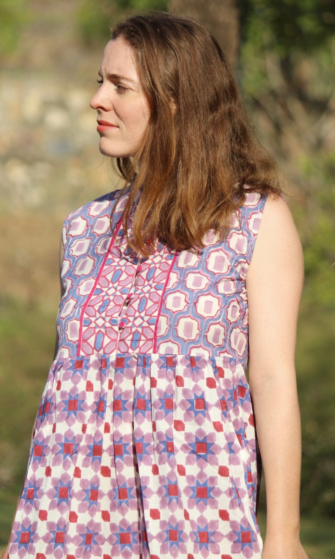 Bellflower Short Dress DRESSES Cyclamen 