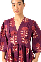 Winewood Dress