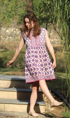 Bellflower Short Dress DRESSES Cyclamen 