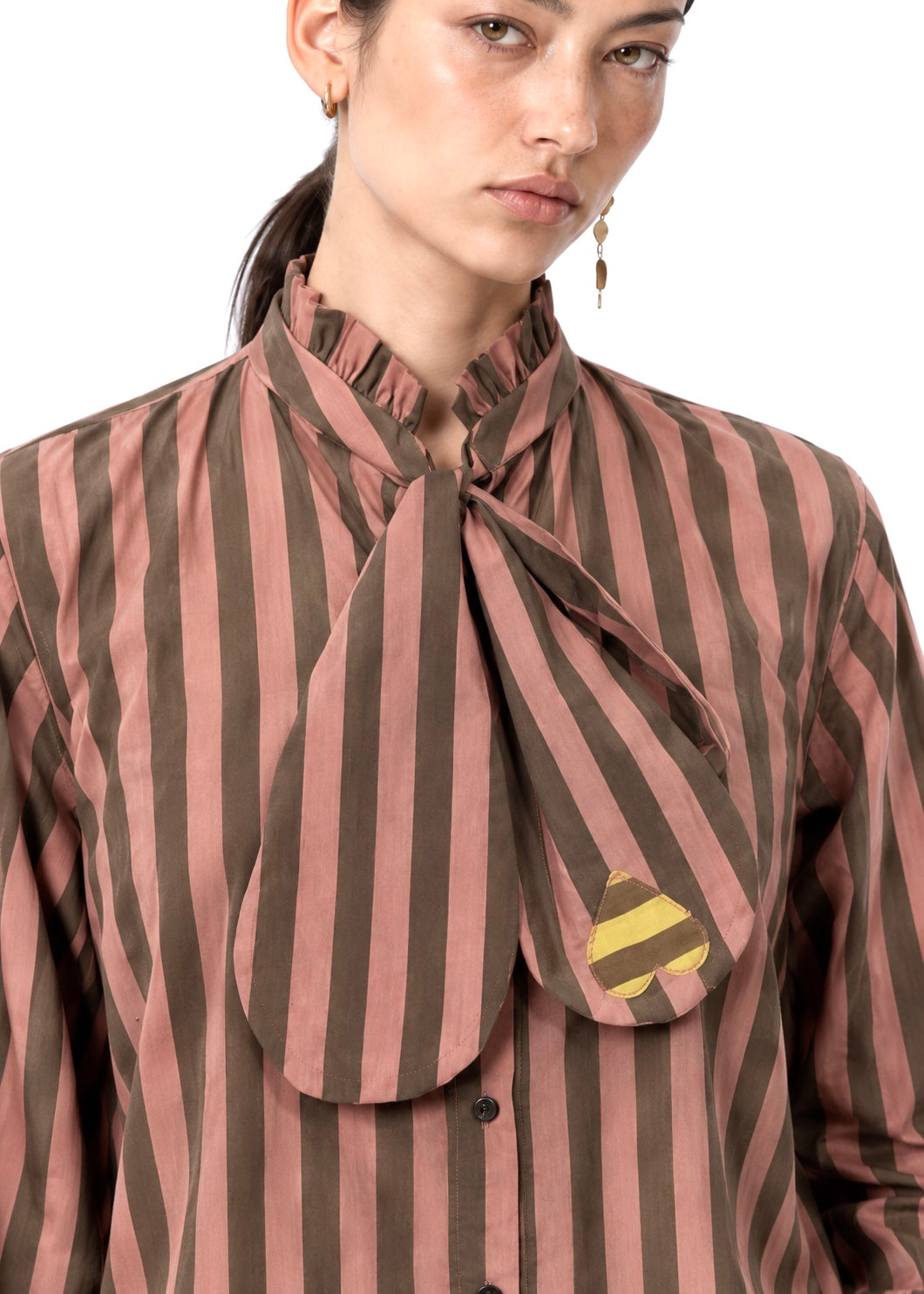 Strip Cocoa shirt