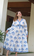 Floral Buta Dress