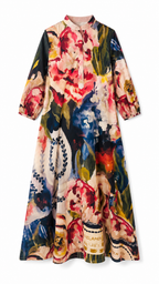 Oilpaint Garden Dress