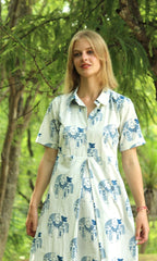 Horse Print Dress