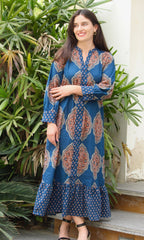 Drarf midi Dress DRESSES Cyclamen 