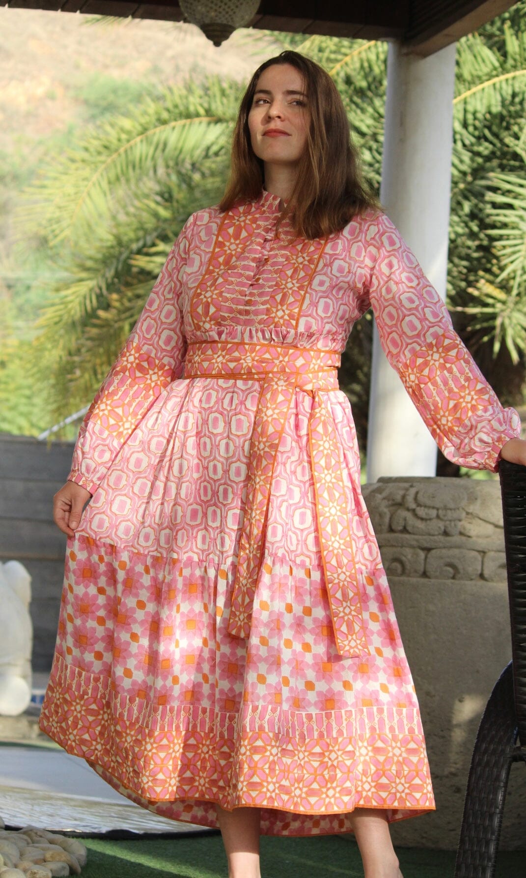 Marcella Dress DRESSES Cyclamen 