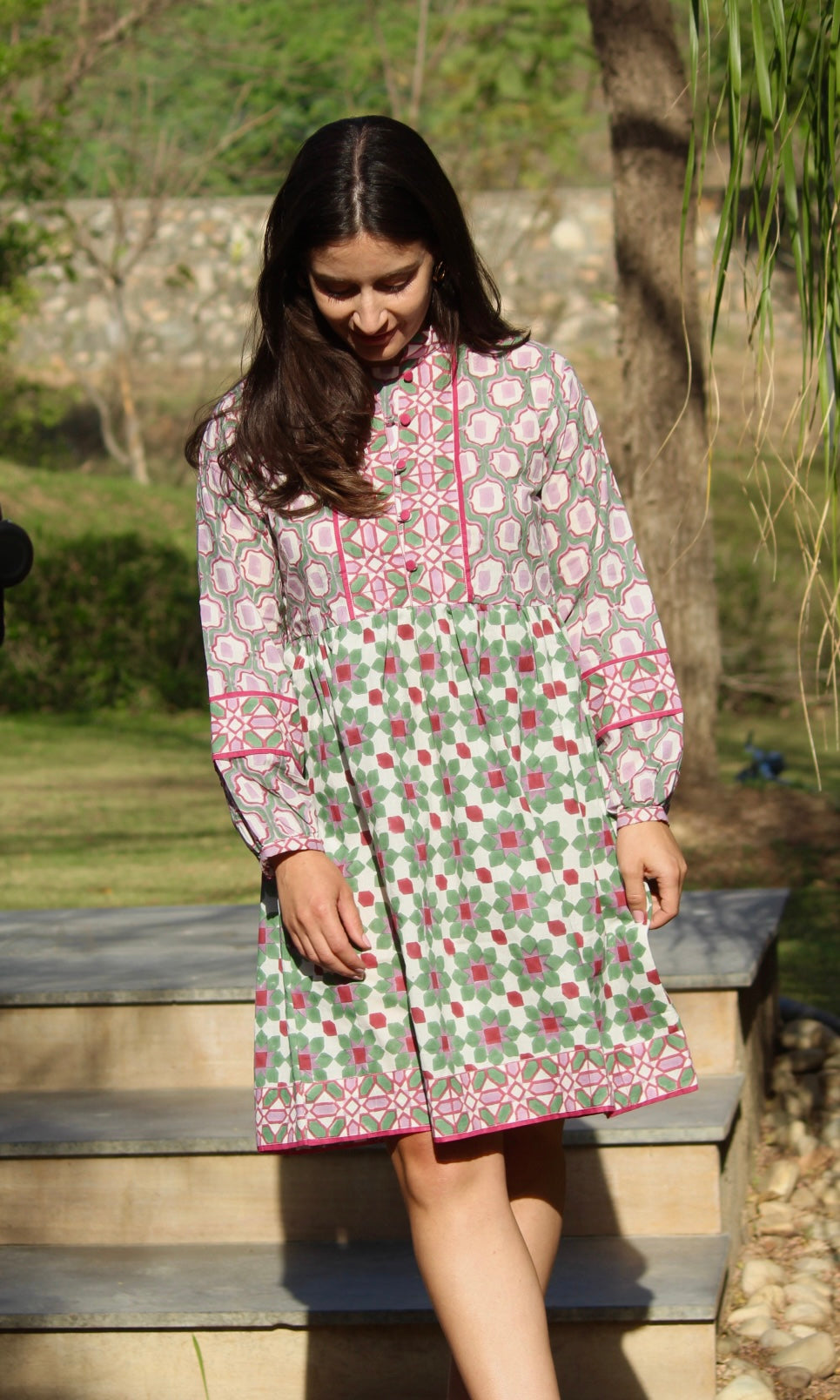 Orchid Mini Dress