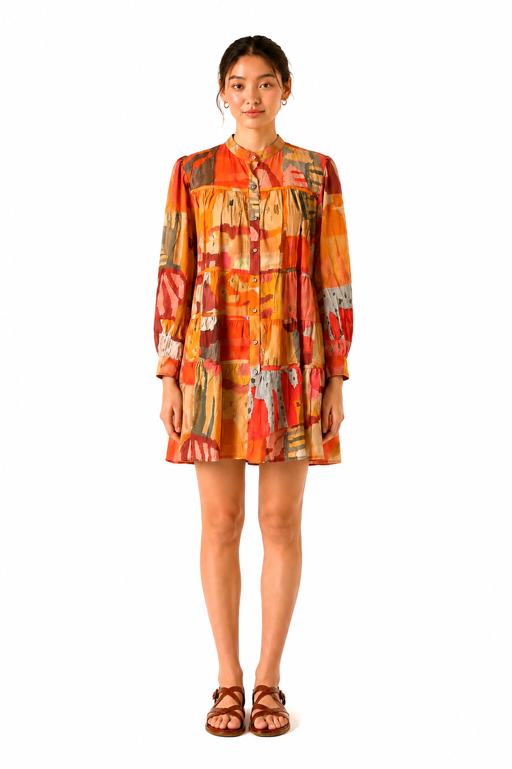 Desert Brush Short Dress