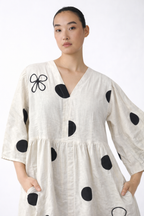 White Spot dress