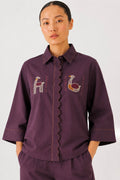 Koa Embroidery Top