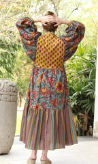 Grassland Ruffle Dress DRESSES Cyclamen 