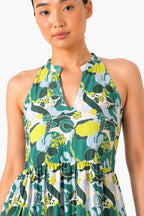 Green Cosmos Dress