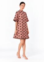 Cocoa Polka Dress