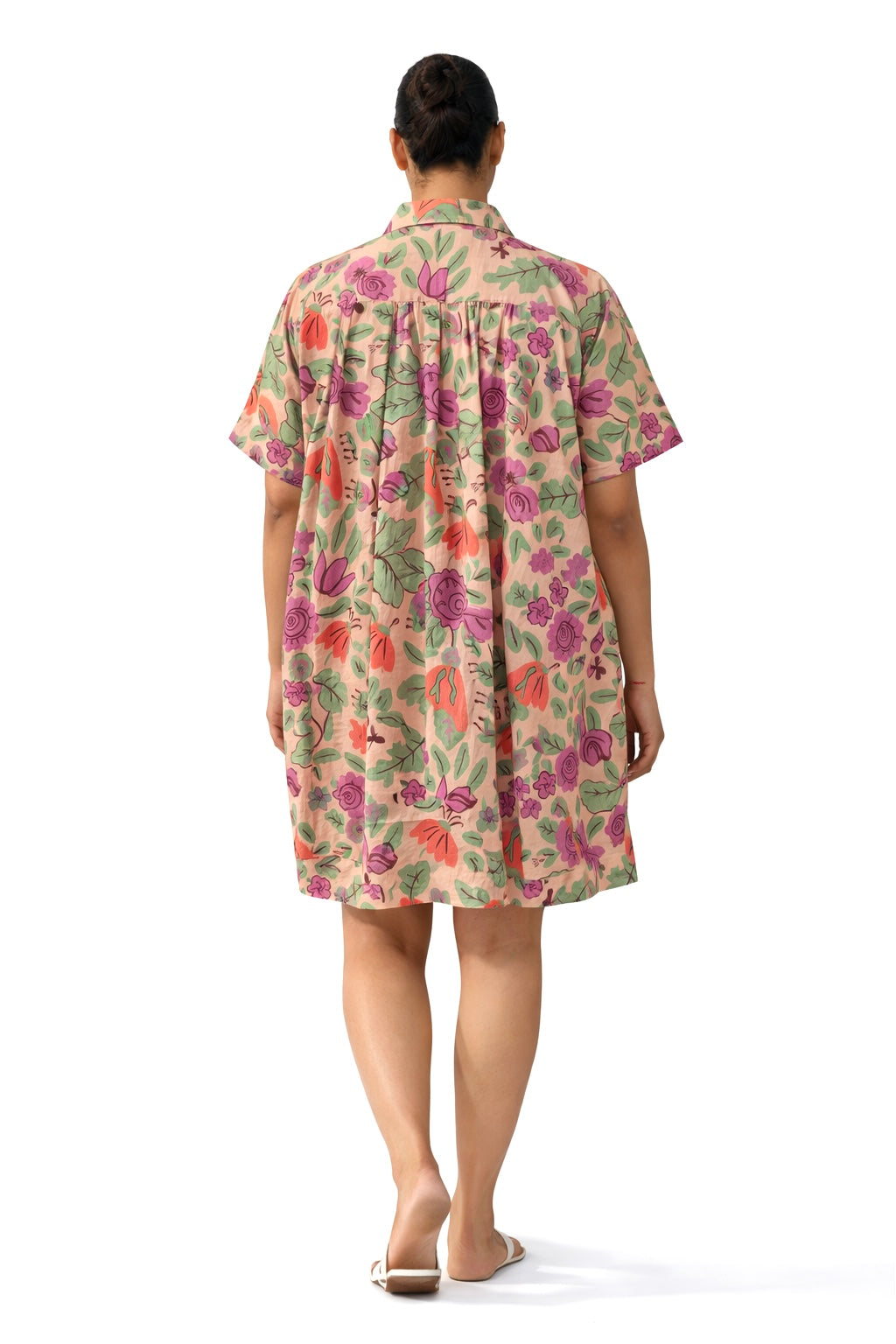 Florae Pleat Dress
