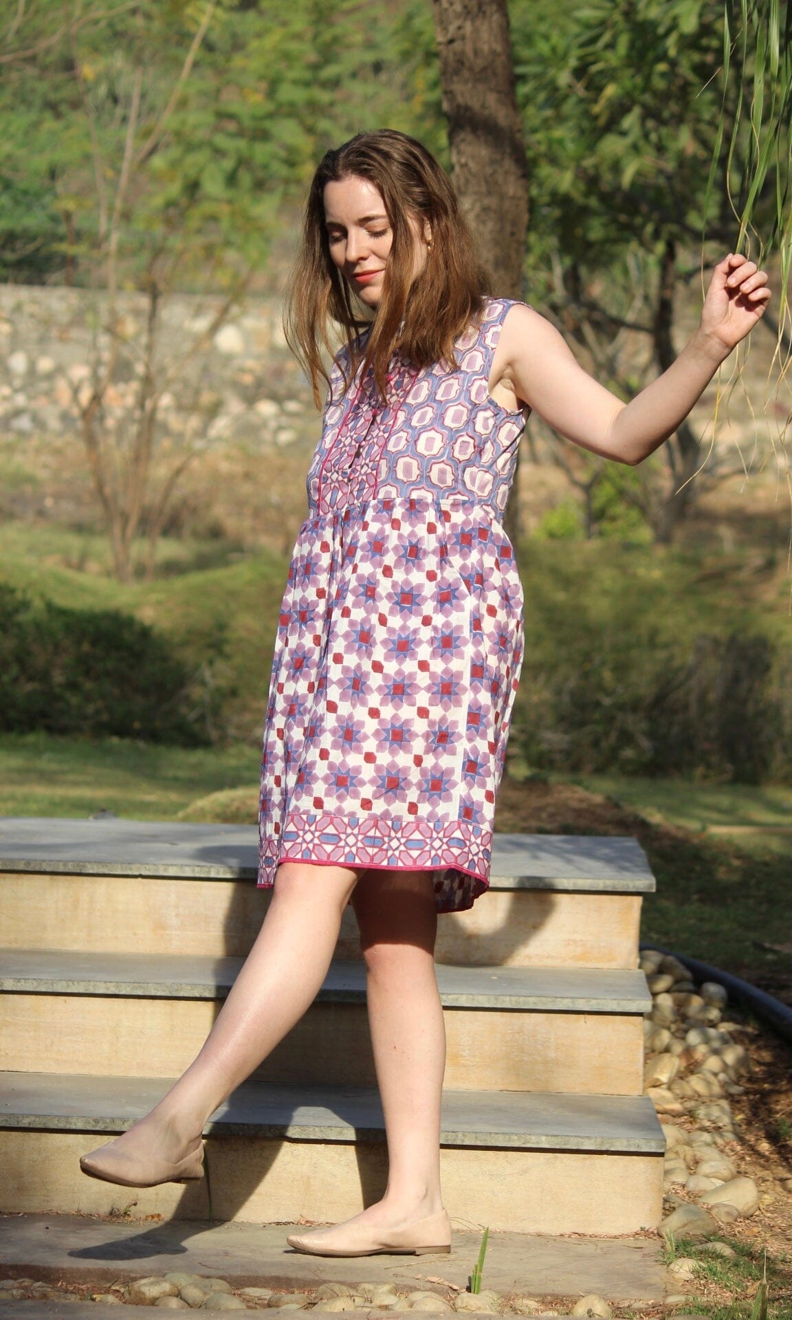 Bellflower Short Dress DRESSES Cyclamen 