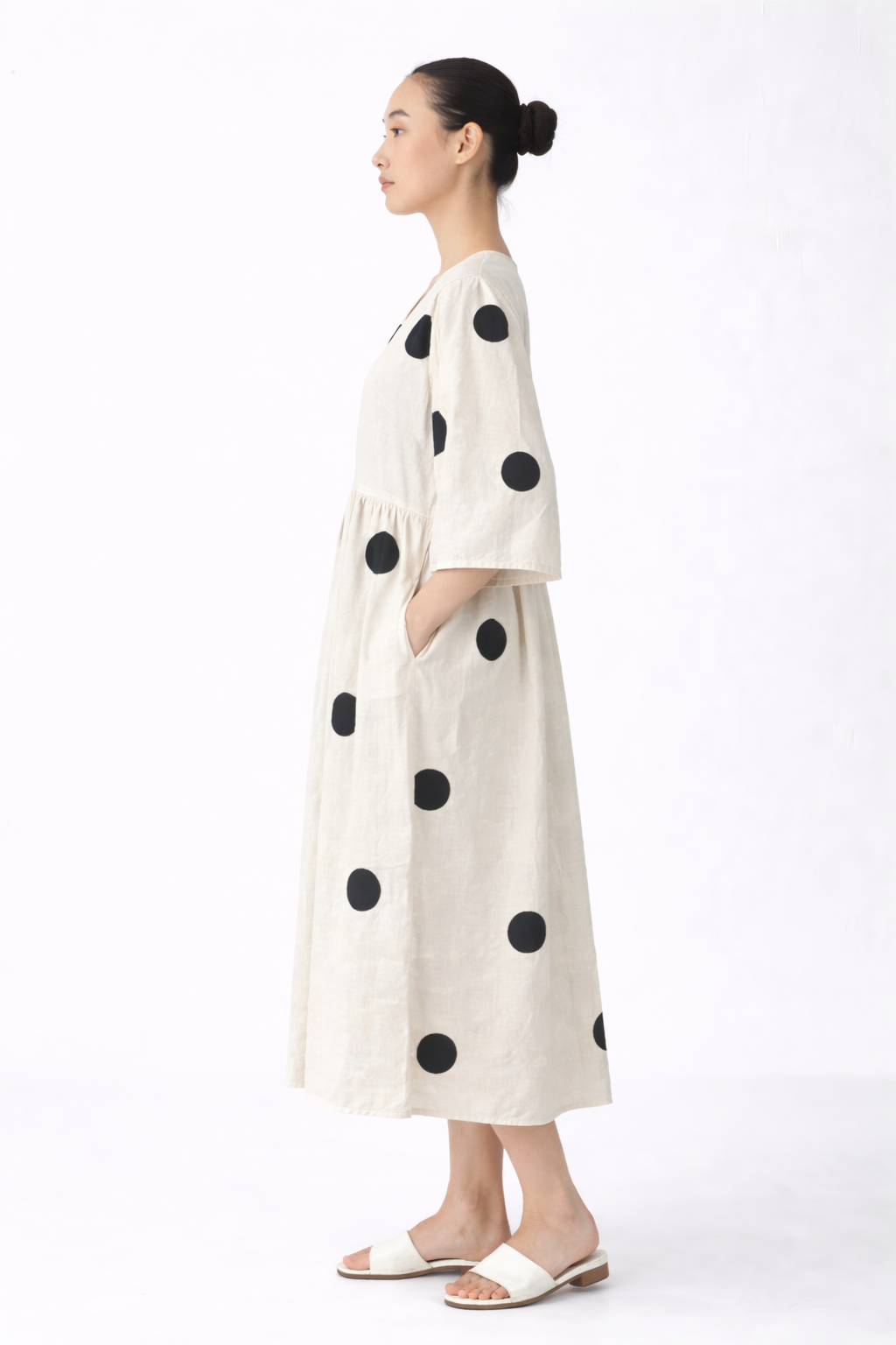White Spot dress