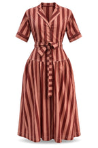 Cinnamon Stripe Dress