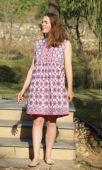 Bellflower Short Dress DRESSES Cyclamen 