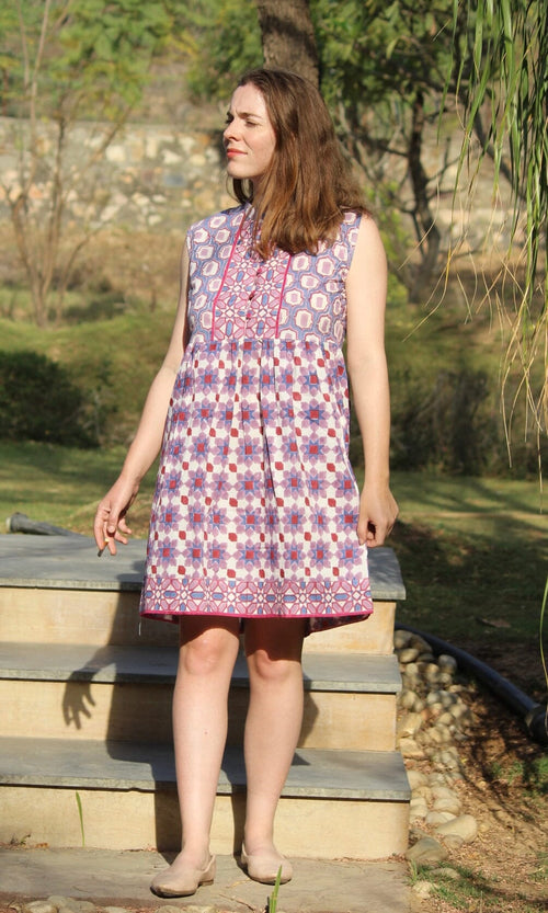 Bellflower Short Dress DRESSES Cyclamen 