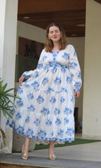 Floral Buta Dress