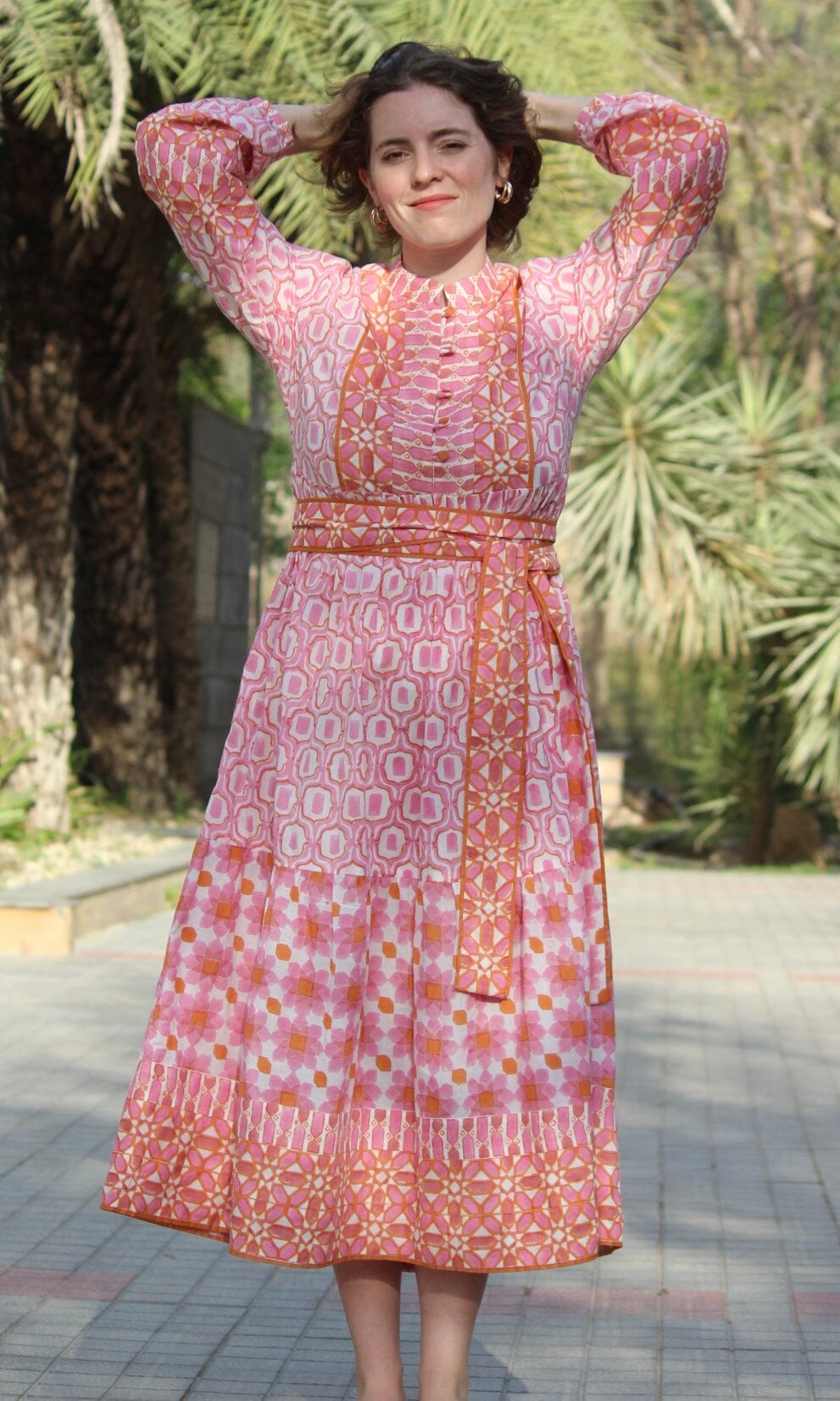 Marcella Dress DRESSES Cyclamen 