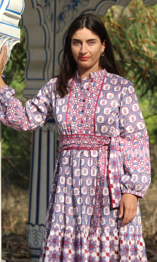 Bellflower Flounce Dress