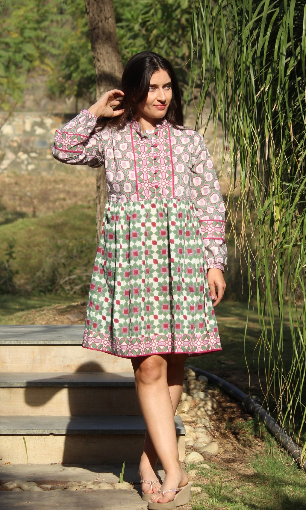 Orchid Mini Dress
